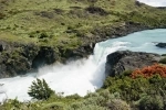 The Salto Grande is a waterfall on the Paine River, after Lake Nordenskjöld, inside the Torres del Paine National Park.  Torres del Paine - CHILE