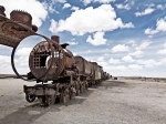 Uyuni Train Cemetery.  Uyuni - BOLIVIA