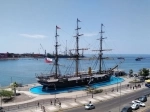 Corvette Esmeralda, national Attractions Guide Iquique Chile.  Iquique - CHILE