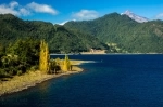 Panguipulli Lake.  Panguipulli - CHILE