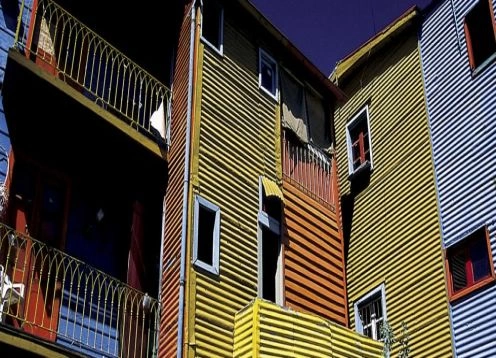 The neighborhood of La Boca, 