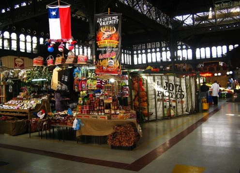 Central Market, Santiago