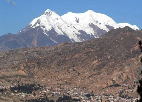 Illimani Volcano, 