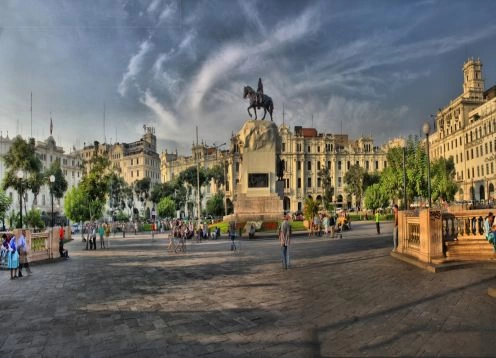 San Martn Square, Lima, 