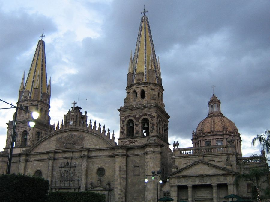 Guadalajara Cathedral, Guadalajara, Mexico. Guadalajara attractions Guadalajara, Mexico