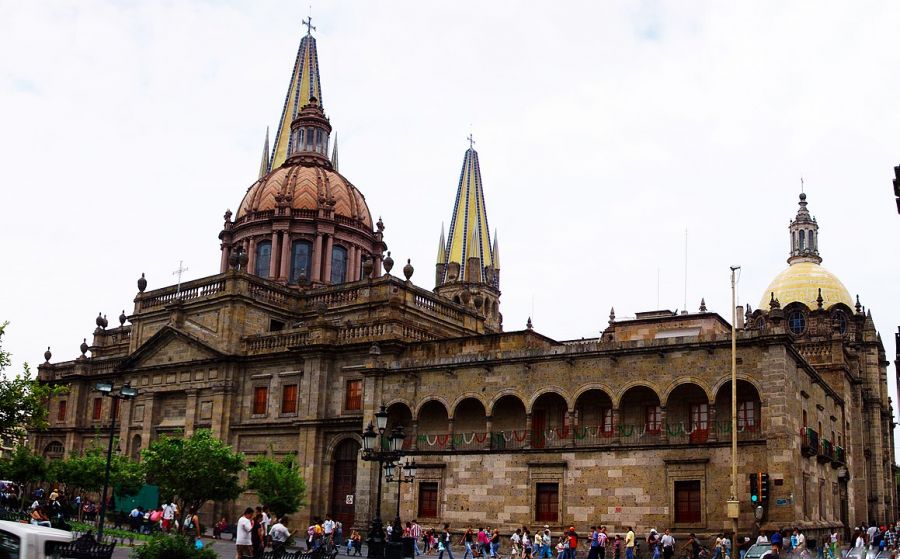 Guadalajara Cathedral, Guadalajara, Mexico. Guadalajara attractions Guadalajara, Mexico