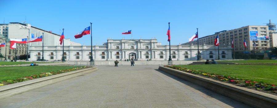 Palacio de la Moneda in Santiago de Chile. General Information Santiago, CHILE