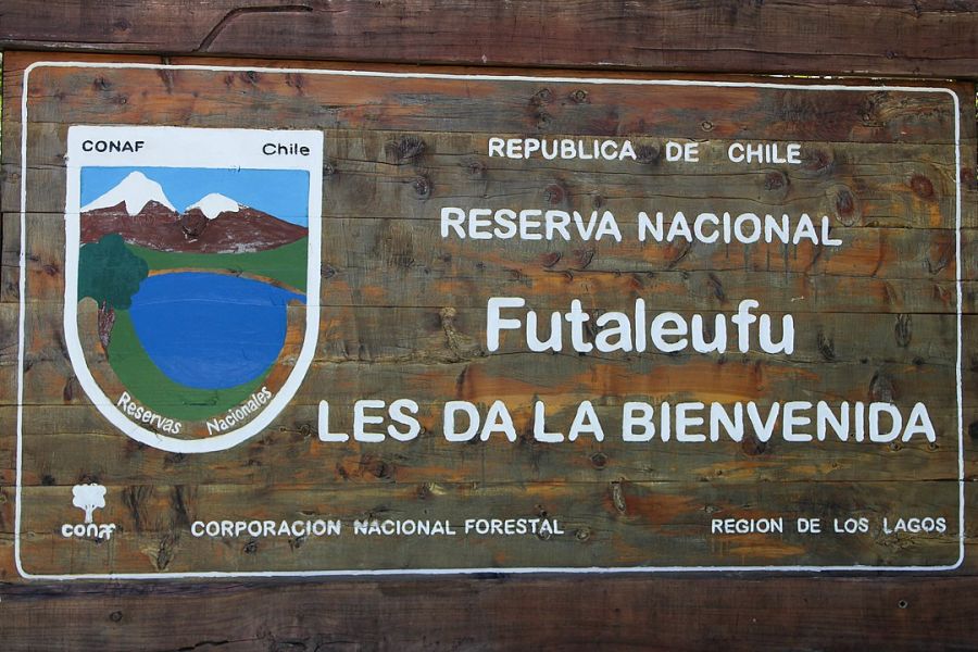 Futaleufu National Reserve Austral road, Chile