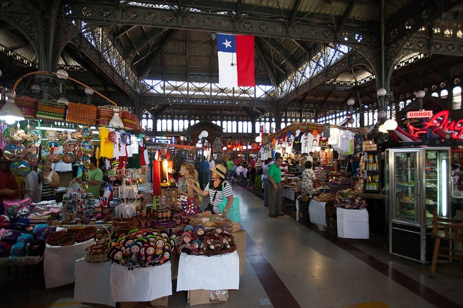 Central Market Santiago, CHILE