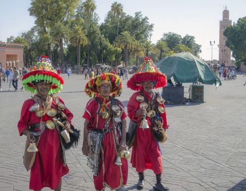 Jemaa el-Fna square, 