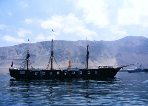Esmeralda Ship, Iquique