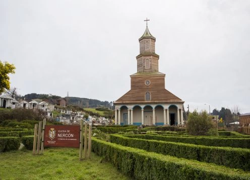 Nercn church in Chiloe, Chiloe