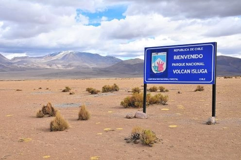 Isluga Vulcano National Park