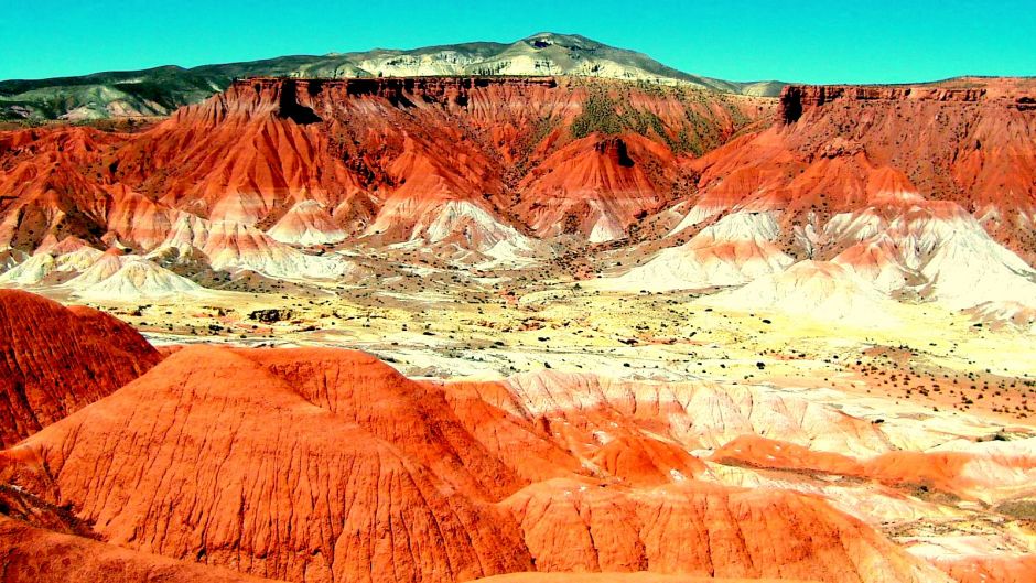 SANTIAGO AND ATACAMA IN PLANE, , 