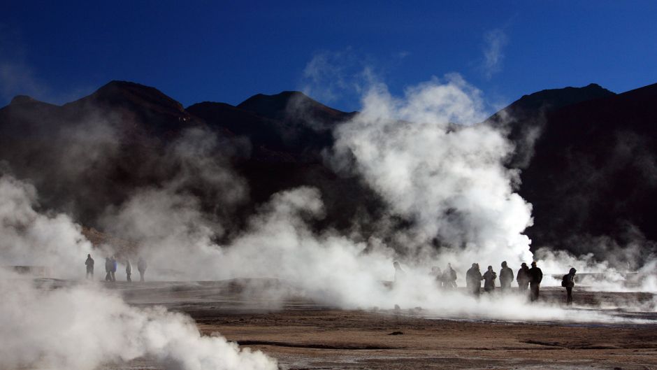 SANTIAGO AND ATACAMA IN PLANE, , 