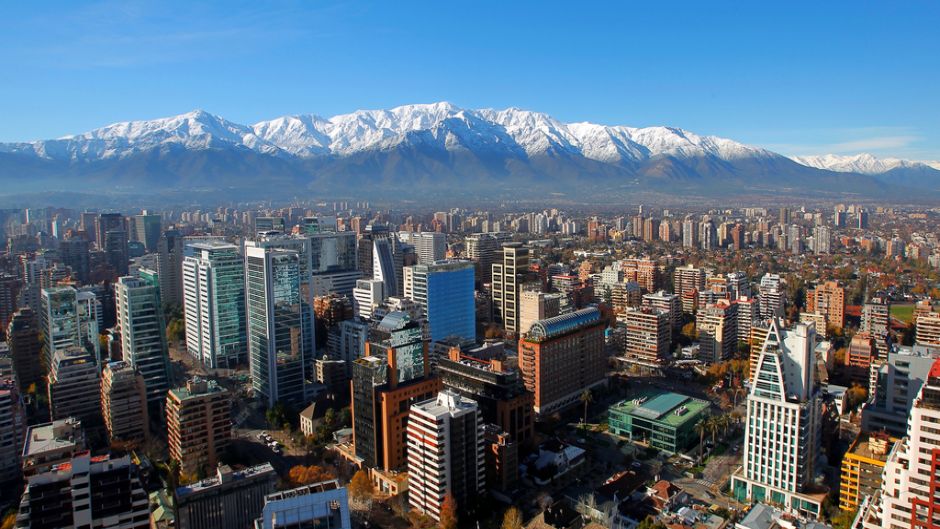 SANTIAGO AND ATACAMA IN PLANE, , 