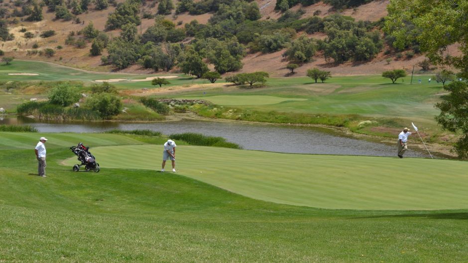 GOLF IN SANTIAGO, CHILE, , 