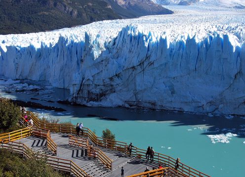 SANTIAGO, TORRES DEL PAINE / CALAFATE  (ARGENTINA)