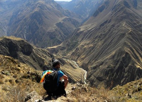 Trekking to the Colca Canyon. 3 days - 2 nights. Arequipa, PERU