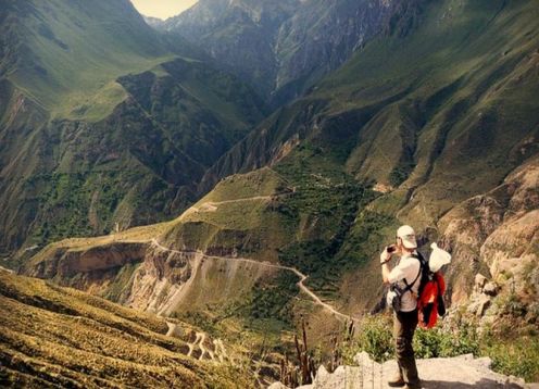 3-day trekking to Colca Canyon from Arequipa. Arequipa, PERU