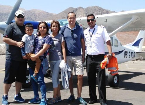 Premium  Flight over the Nazca Lines. Nazca, PERU