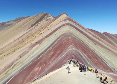 Vinicunca mountain excursion. Cusco, PERU