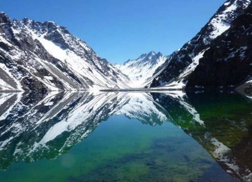 Portillo, bridge of the Inca and mirador del aconcagua. , CHILE