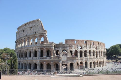 Ancient Rome, Colosseum, Forum and Palatine., 