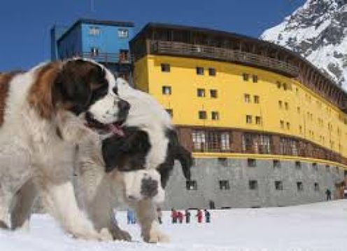 PORTILLO AND INCA S LOGOON. , CHILE