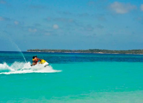 Jet Skiing In Cartagena, Colombia, 