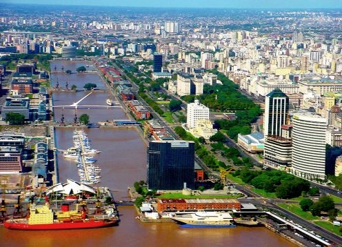 Buenos Aires City Tour and Navigation on the La Plata River, 