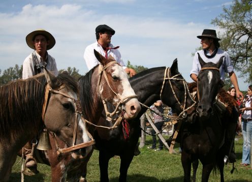 Field Day,  A Gaucho. Argentine Field, 