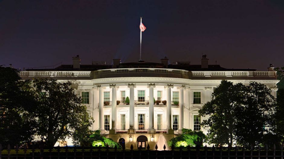 The best of Washington at nightfall, Washington DC, UNITED STATES