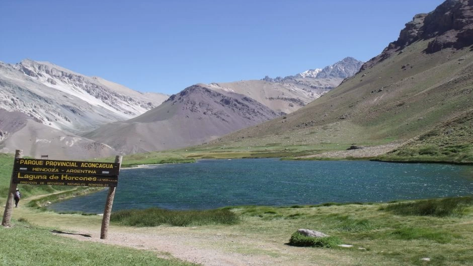 Portillo, bridge of the Inca and mirador del aconcagua, Santiago, CHILE