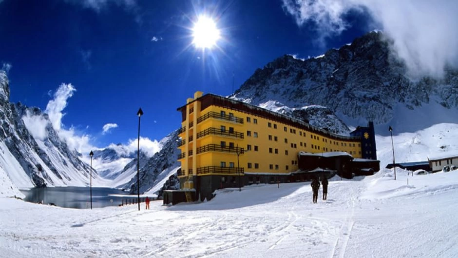 Portillo, bridge of the Inca and mirador del aconcagua, Santiago, CHILE