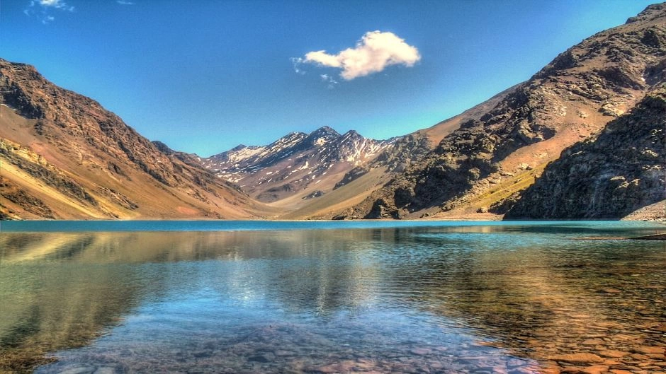 Portillo, bridge of the Inca and mirador del aconcagua, Santiago, CHILE