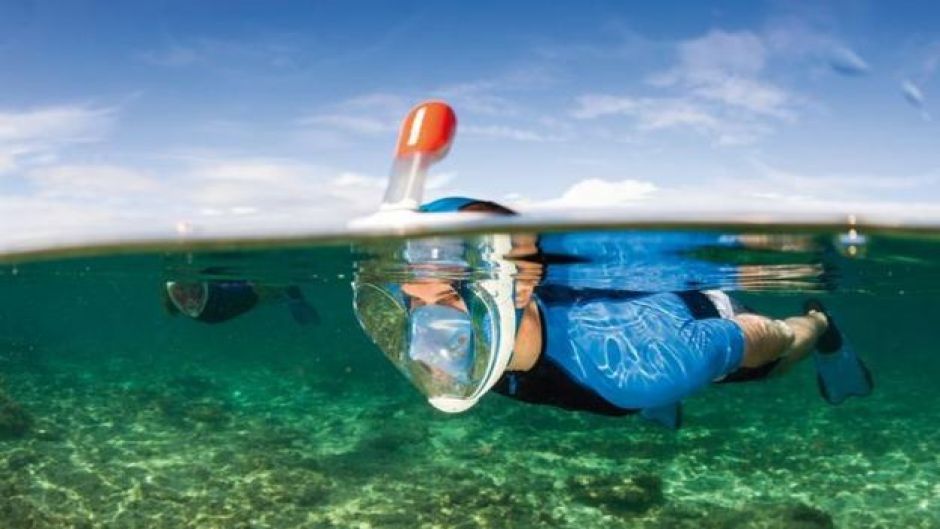 Snorkel in Licura river, Pucon, CHILE