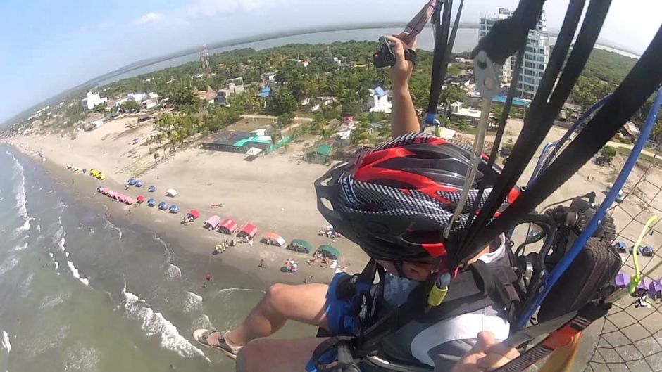 Paragliding Motor, in Cartagena de Indias, Cartagena de Indias, COLOMBIA