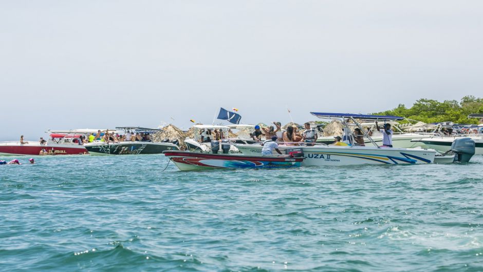 Cholon Island Party, Cartagena de Indias, COLOMBIA