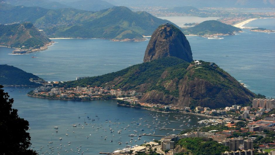 Pan de Azucar with Elevator, Rio de Janeiro, BRAZIL