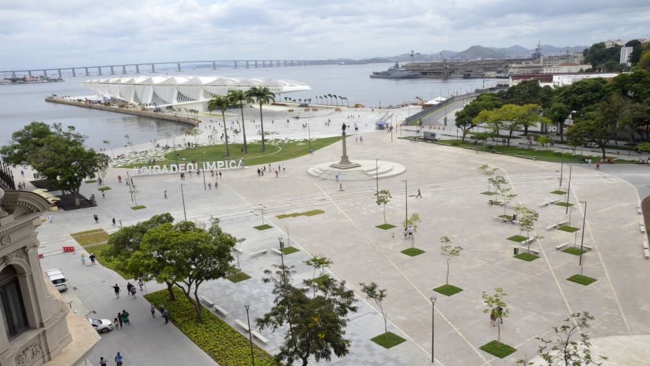 Exploring the historic center of Rio with the Museum of Tomorrow, Rio de Janeiro, BRAZIL