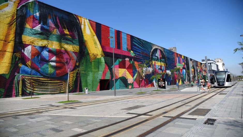 Exploring the historic center of Rio with the Museum of Tomorrow, Rio de Janeiro, BRAZIL