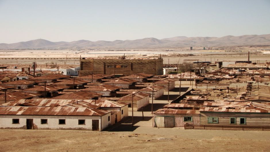 HUMBERSTONE AND SANTA LAURA SALTPETER MINES / PINTADOS / PICA, Iquique, CHILE