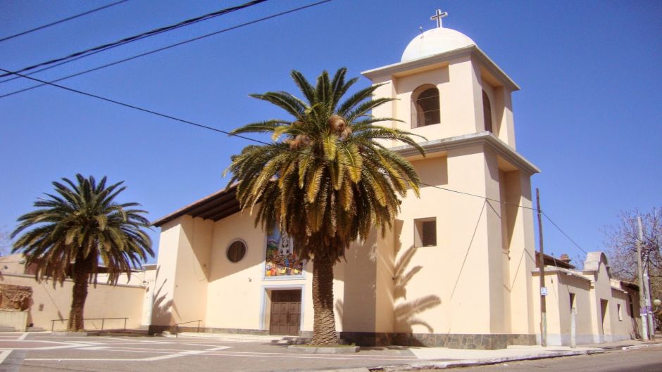 Tour wineries and Church of the Carrodilla, Mendoza, ARGENTINA