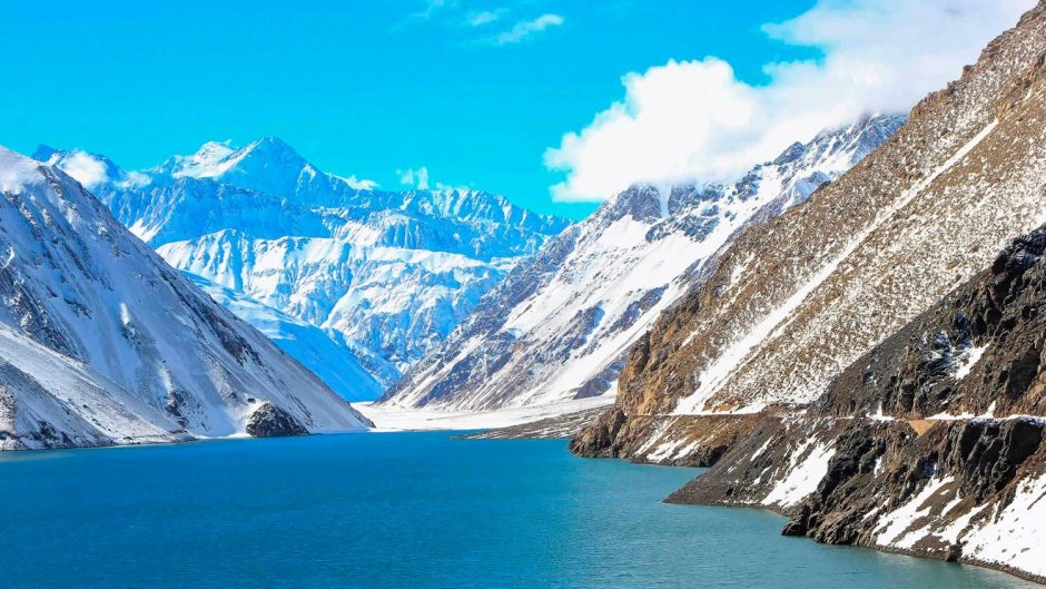 TOUR THROUGH THE ANDES, EMBALSE DEL YESO, Santiago, CHILE