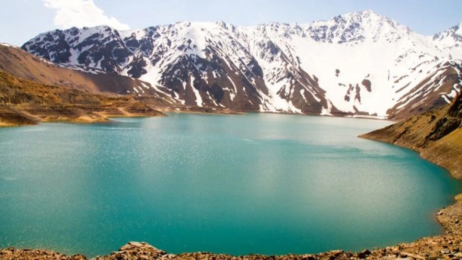 Yeso reservoir and Laguna los Patos, Santiago, CHILE