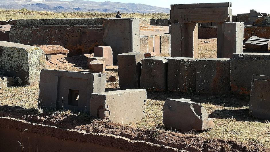 Ruins of Tiwanaku and Puma Punku, La Paz, BOLIVIA