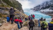 Navigation in zodiac to the Serrano Glacier and Torres del Paine, Puerto Natales, CHILE