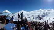 Valle Nevado, View from the Restaurant Terrace. TOUR VALLE NEVADO, Santiago, CHILE