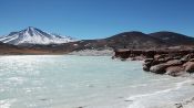 . RED STONES, SALAR DE ATACAMA, ALTIPLANIC LAGUNAS, San Pedro de Atacama, CHILE